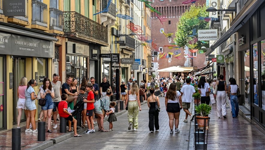 Commerces du centre-ville de Perpignan