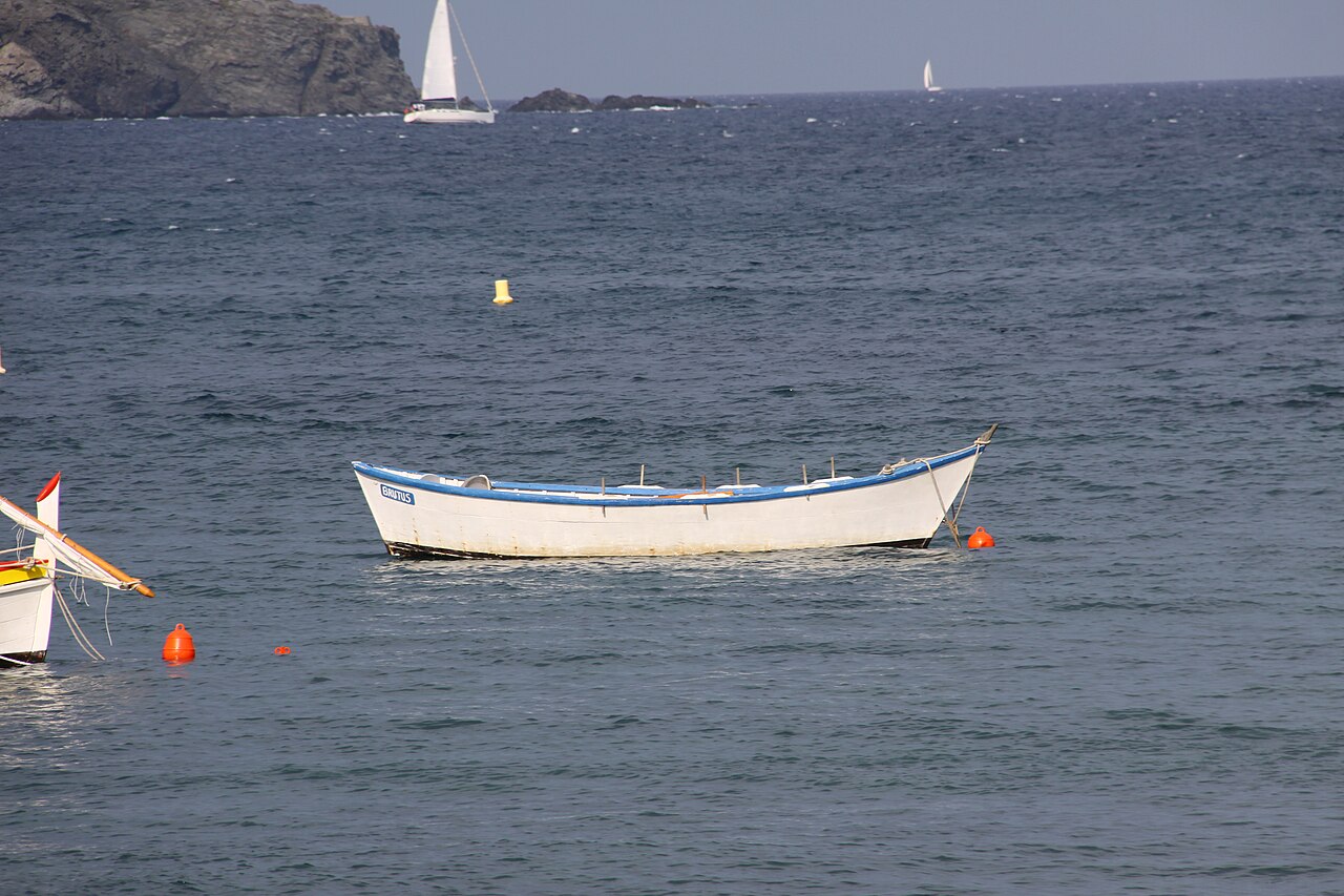 La bette Brutus, bateau de travail restauré et conservé à Paulilles.