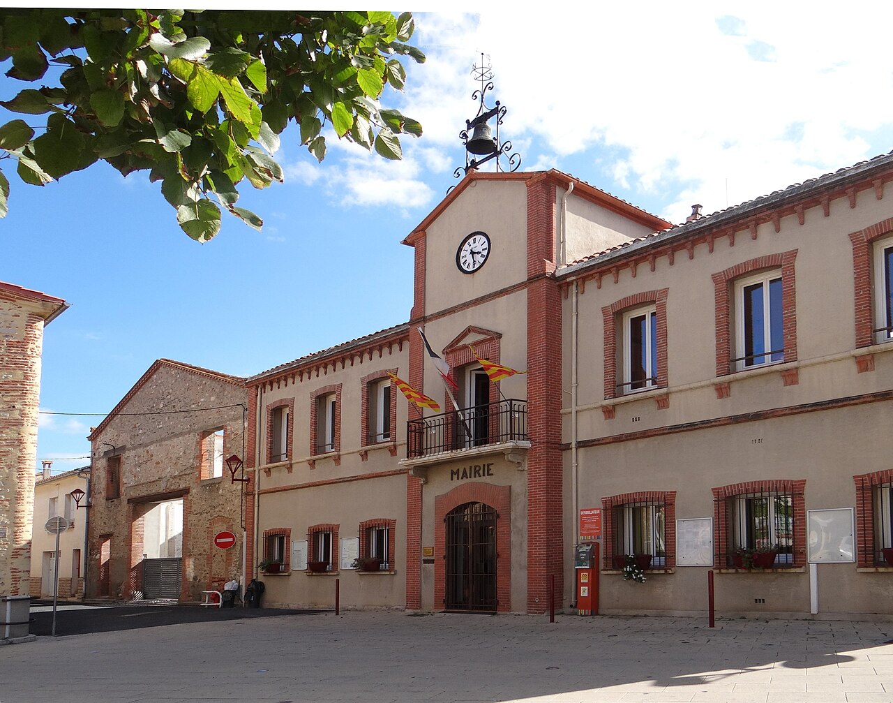 Centre ancien d’Alénya, commune de départ.