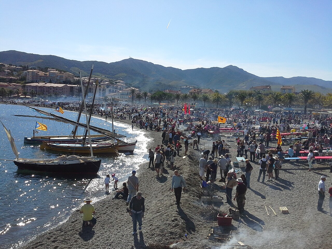 Fête des vendanges sur la plage de Banyuls-sur-Mer : une fête populaire en bord de Méditerranée