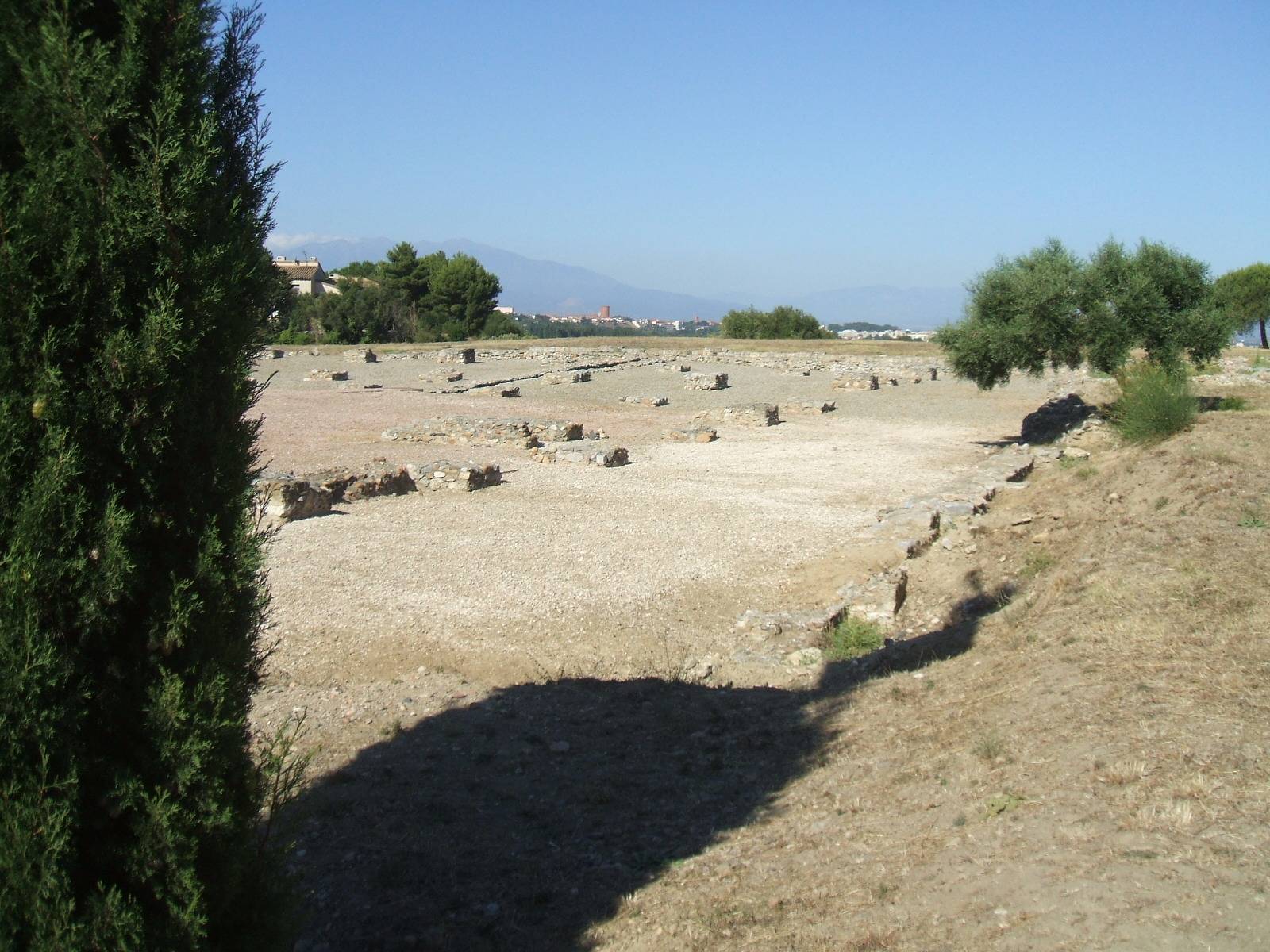 Forum romain du site archéologique de Ruscino, Château-Roussillon
