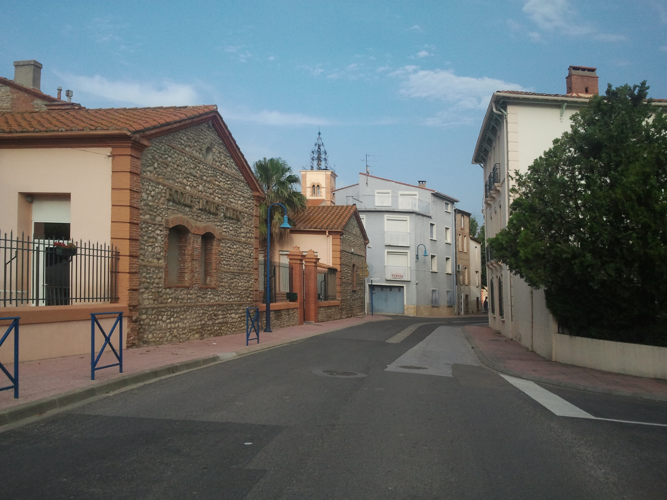 Avenue du Canigou à Saint-Féliu-d’Avall