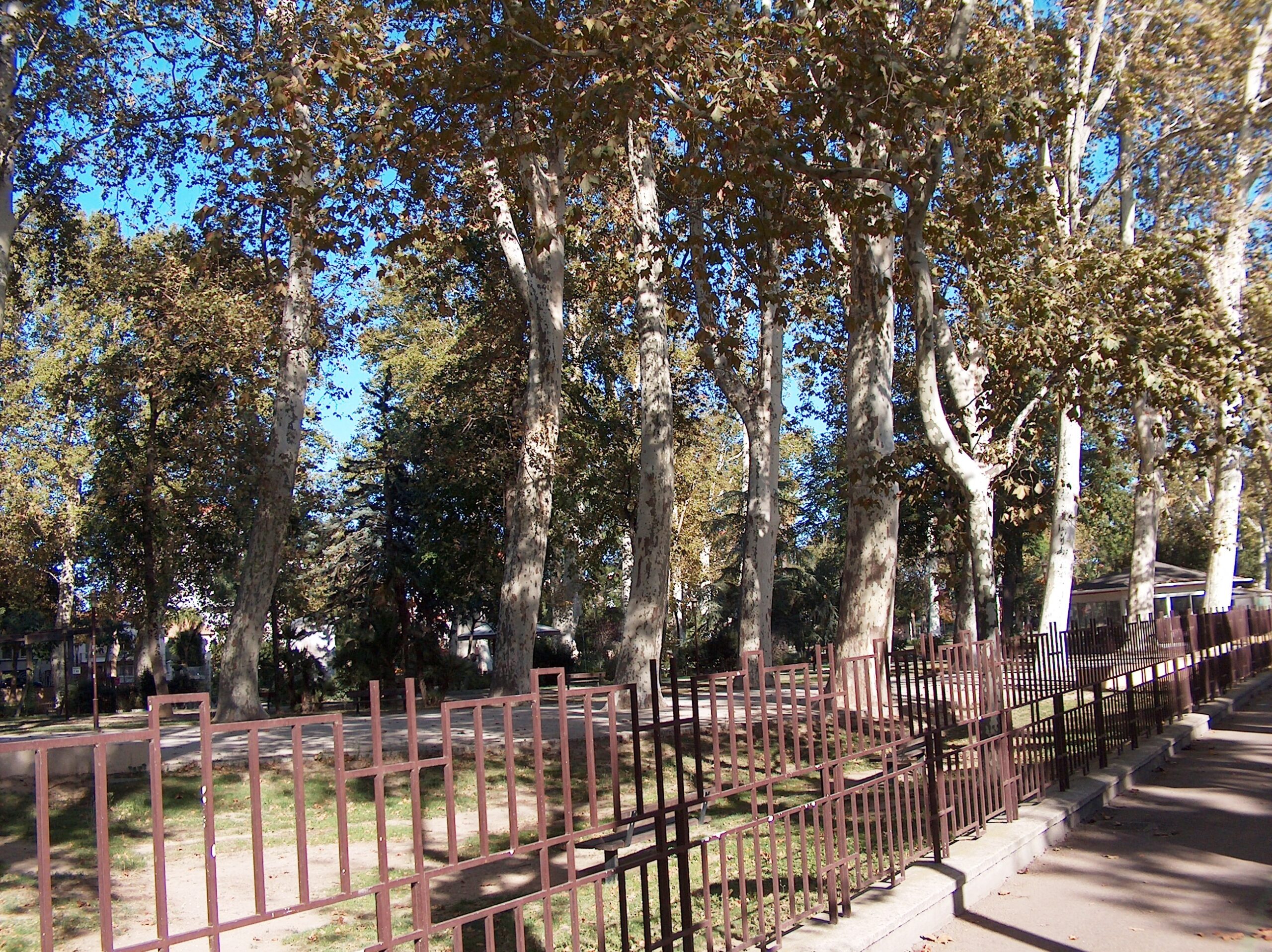 Square Bir-Hakeim depuis le boulevard Jean-Bourrat · Drong, CC BY-SA 4.0