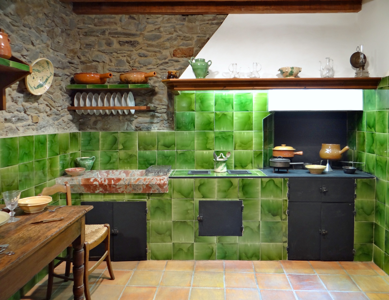 La cuisine de la Métairie d’Aristide Maillol à Banyuls-sur-Mer