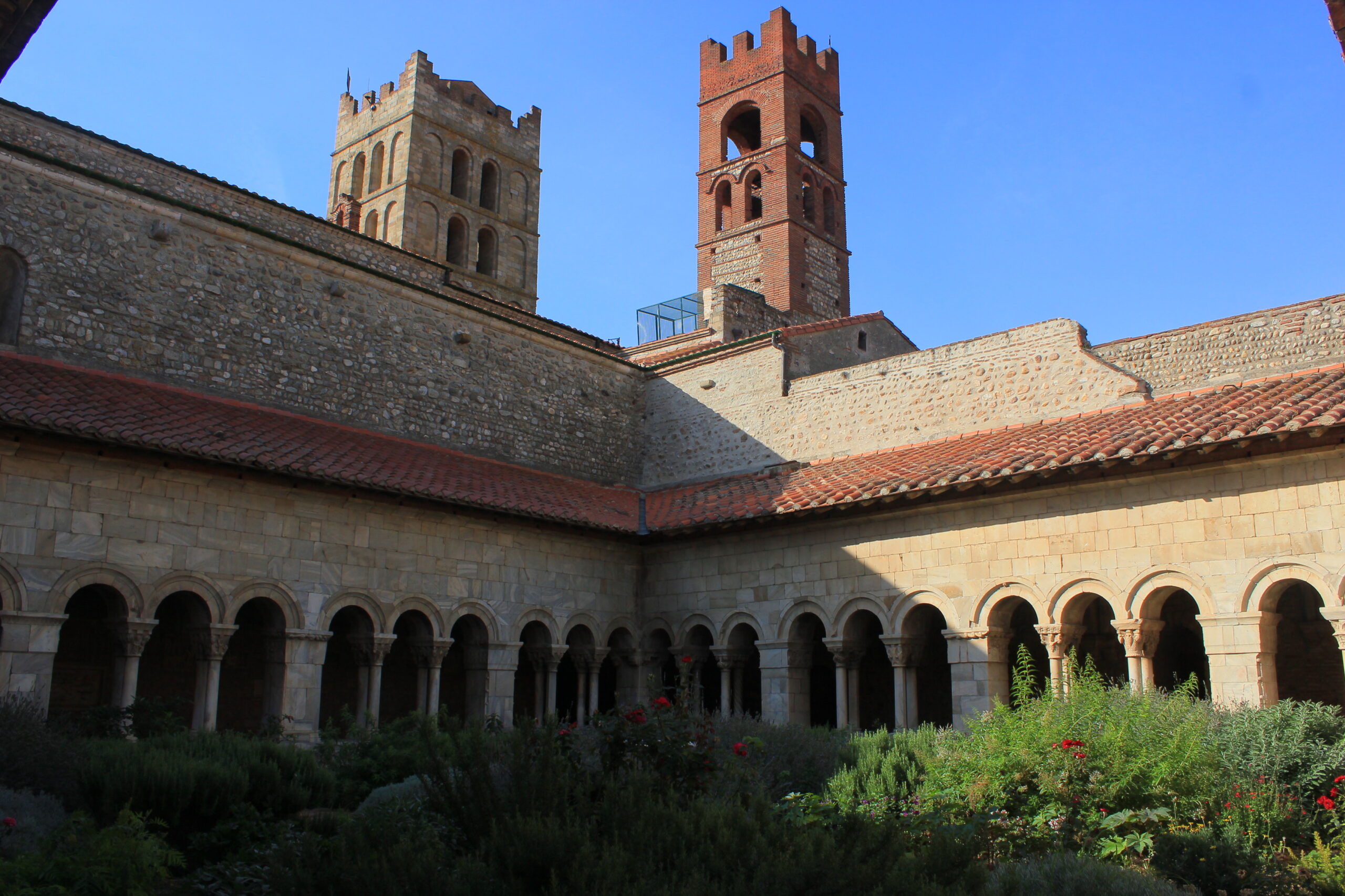 Les arcades du cloître d’Elne