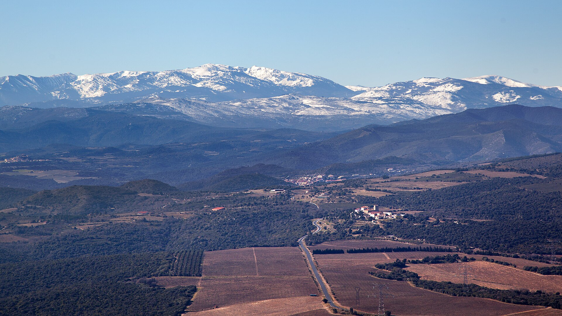 Le Madrès vu depuis Força Réal
