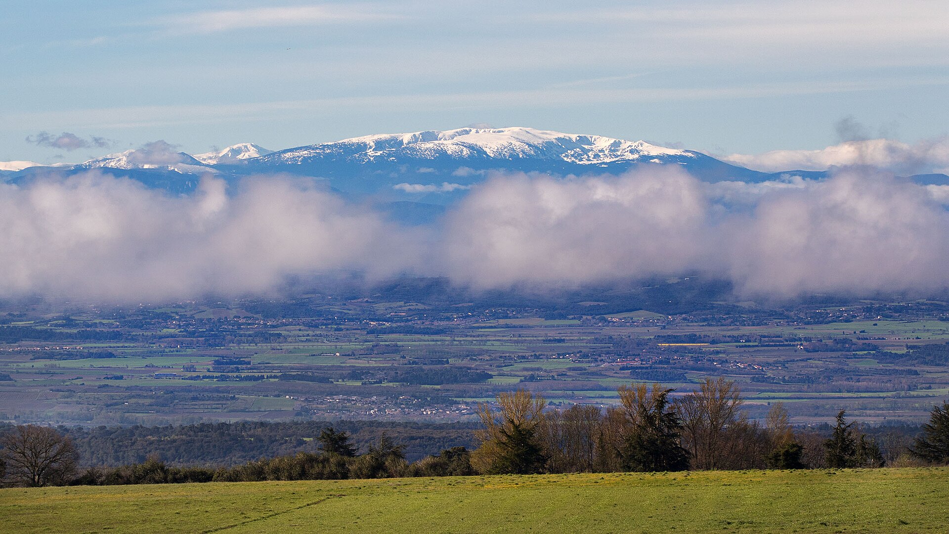 Le Madrès vu depuis la Montagne Noire