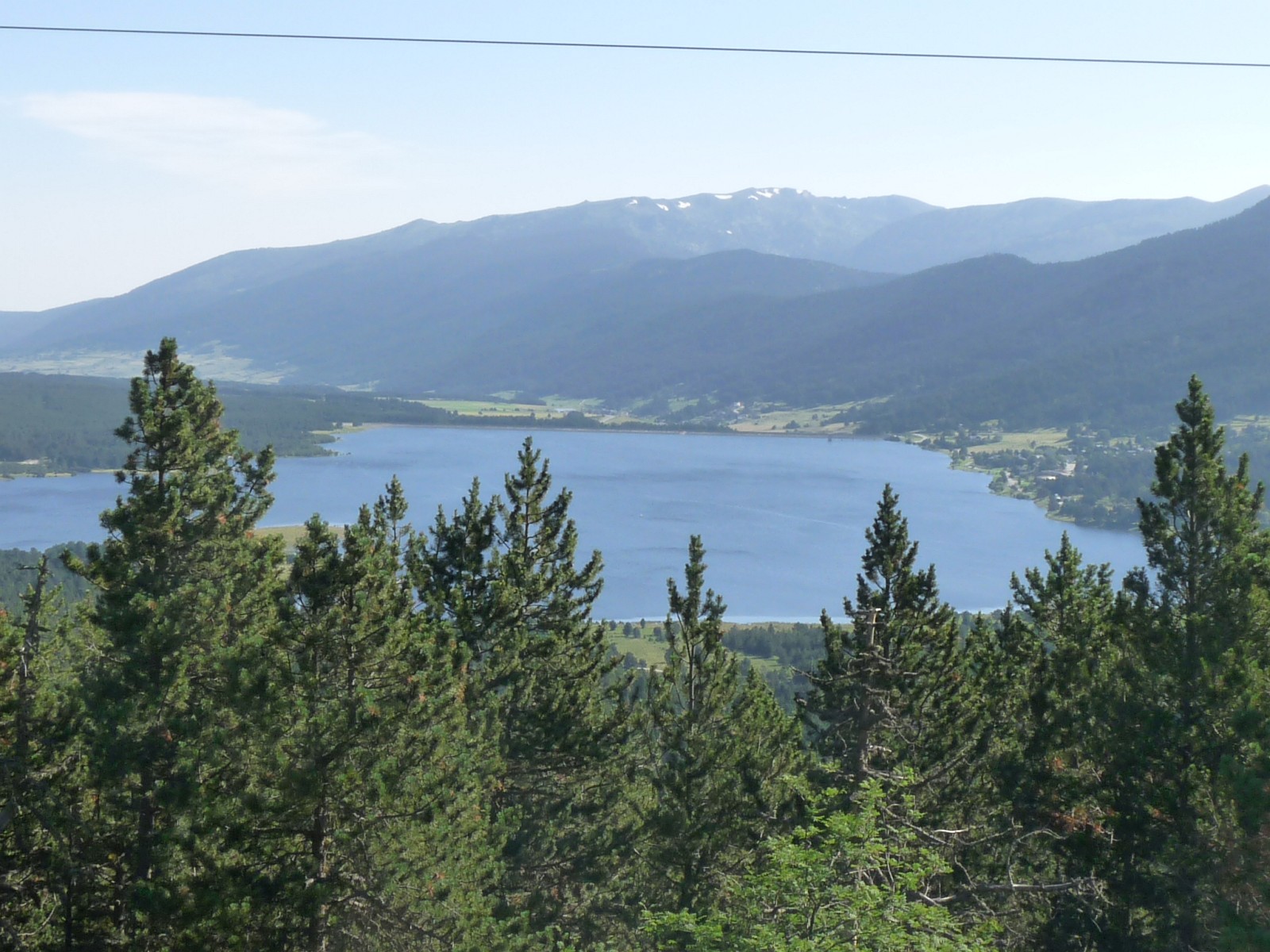 Lac de Matemale et forêt du Capcir
