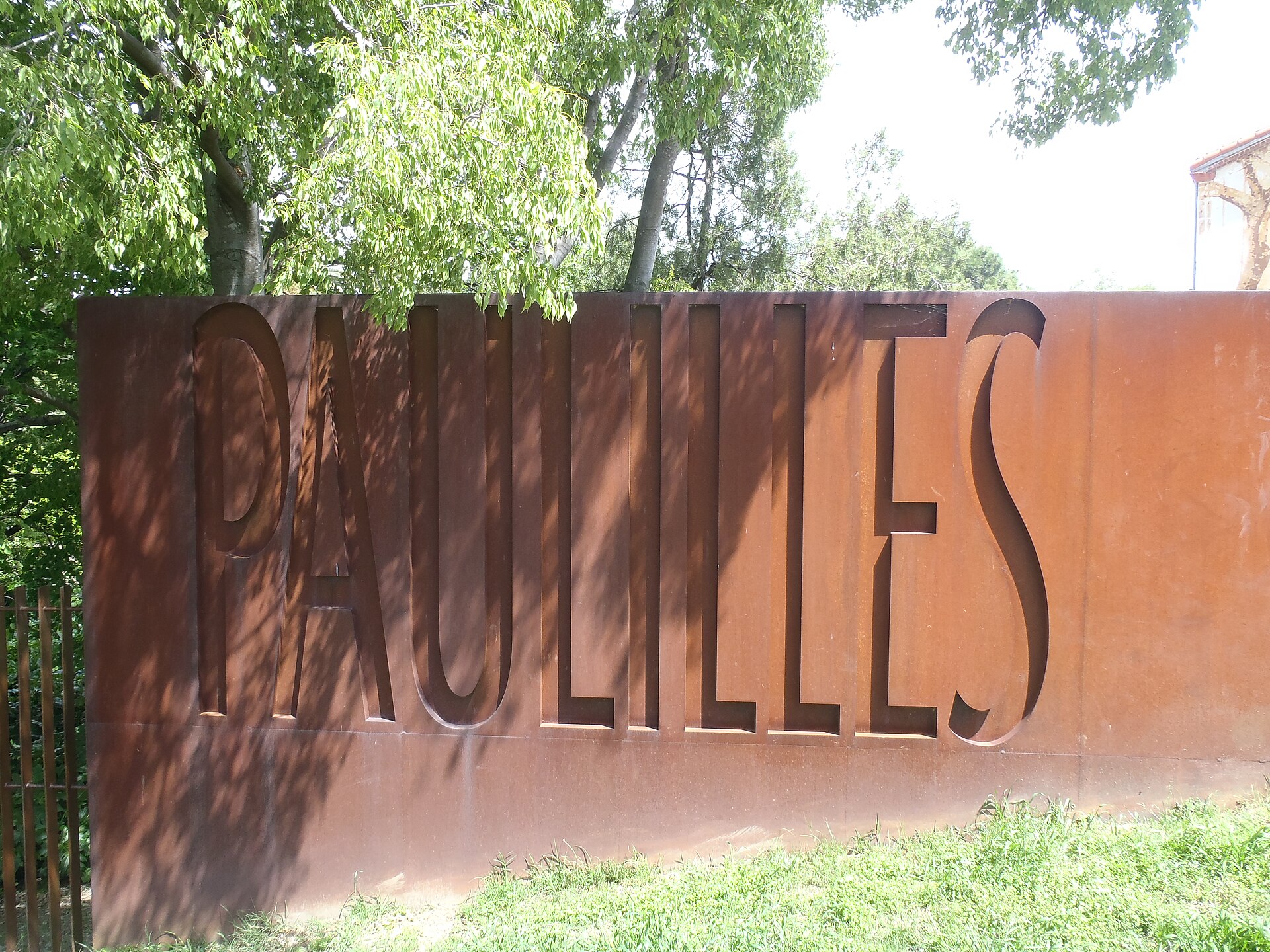 L’entrée aménagée du site de Paulilles